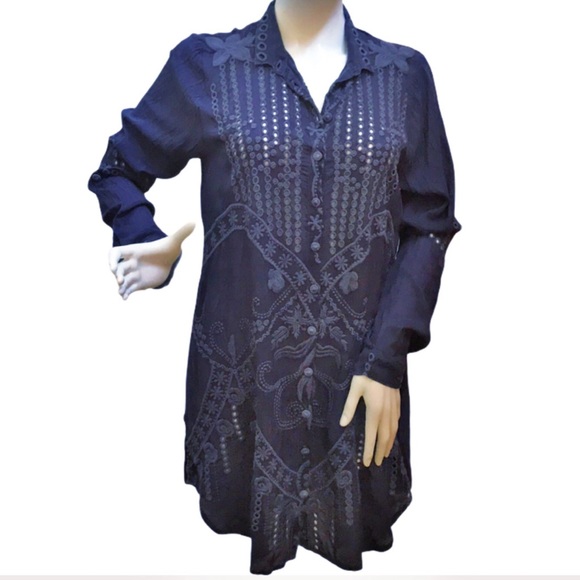 Johnny Was Maymee Blouse / XS - fits to a size Sm. / NWT - Picture 4 of 16